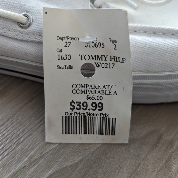 Men's Tommy Hilfiger canvas shoe - Picture 7 of 7